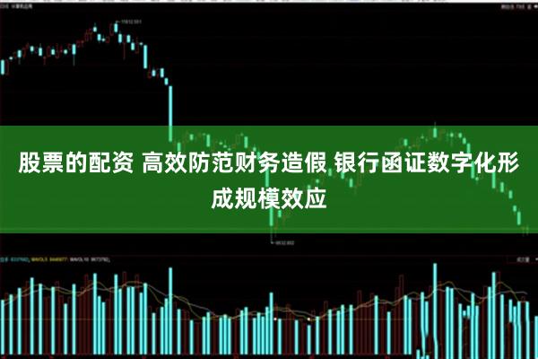 股票的配资 高效防范财务造假 银行函证数字化形成规模效应